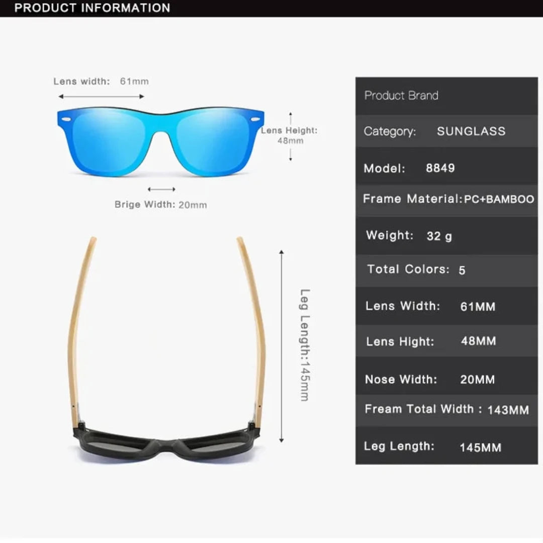 Bamboo Wood HD Polarized SG