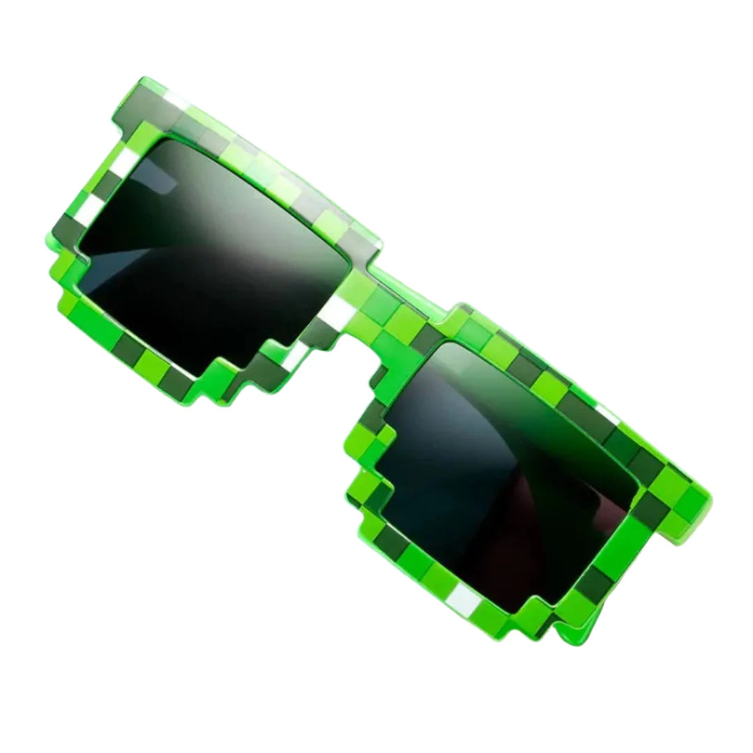 Cartoon Mosaic Cosplay Sunglasses