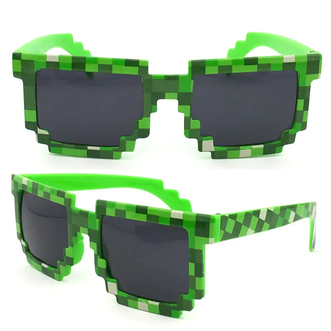 Cartoon Mosaic Cosplay Sunglasses