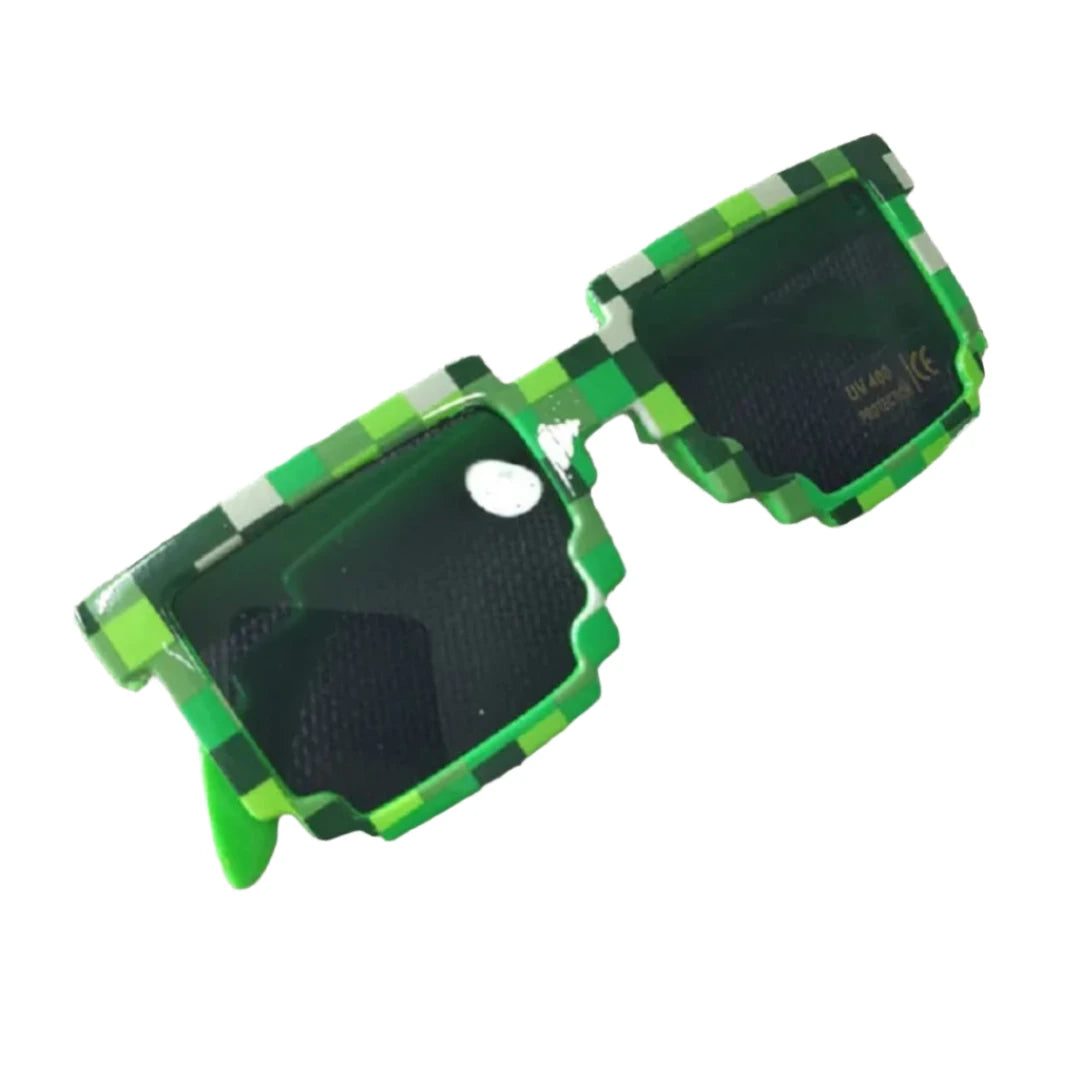 Cartoon Mosaic Cosplay Sunglasses