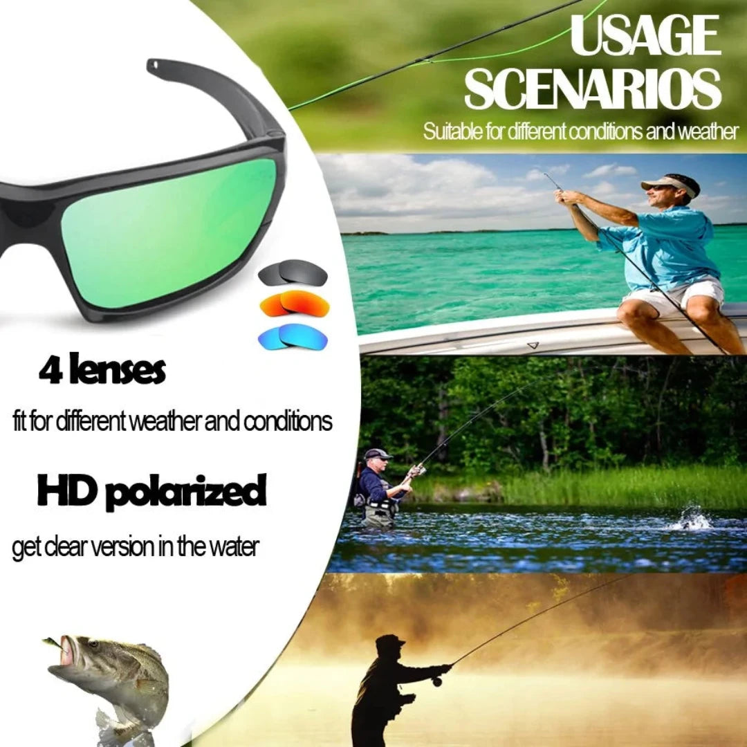 Fishing SG: Polarized Lens Camouflage Frame